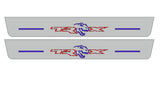 stainless steel door sill plates for RAM 2500 V 2019+ with TRX logo