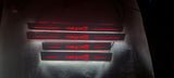 RAM 2500 V 2019+ stainless steel LED door sill plates with TRX logo