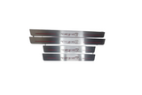 RAM 2500 V 2019+ stainless steel LED door sill plates with TRX logo