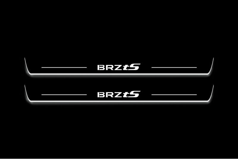 Subaru BRZ II ZD8 2021+ Stainless Steel LED Door Sills – BRZ tS Logo