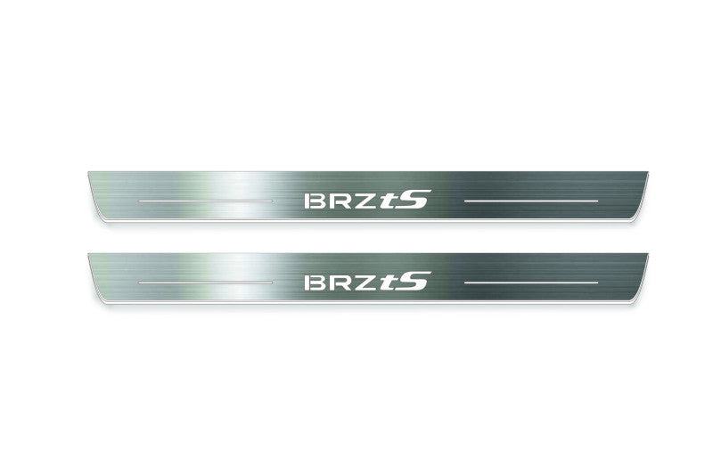 Subaru BRZ II ZD8 2021+ Stainless Steel LED Door Sills – BRZ tS Logo