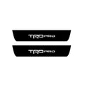 Toyota Tundra III DoubleCab 2014-2021 Illuminated Matte Sill Plates with logo TRDpro Toyota Led Door Sills PRO opdesign
