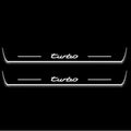 Porsche Cayenne Coupe E3 Stainless Steel LED Door Sills – Turbo Logo