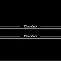 Porsche 911 (996) 1997+ Stainless Steel LED Door Sills – Turbo Logo
