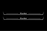Porsche 911 (996) 1997+ Stainless Steel LED Door Sills – Turbo Logo