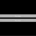 Illuminated LED Door Sill Tread Plates Porsche 911 (997) GT1 2004-2012 With Turbo Logo Porsche Led Door Sills opdesign