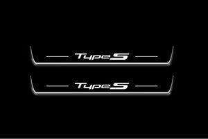 LED door sill plates stainless steel Acura MDX IV 2021+ with Type S logo