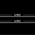 Volvo V90 II 2016+ Stainless Steel LED Door Sills – V90 Logo