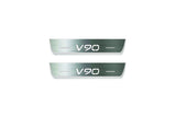Volvo V90 II 2016+ Stainless Steel LED Door Sills – V90 Logo