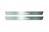 Kia Venga 2009+ Stainless Steel LED Door Sills – Venga Logo