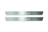 Ford Mondeo V 2014+ door sill plates in stainless steel with Vignale logo