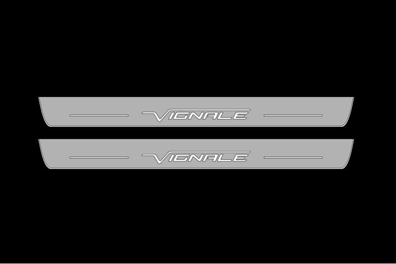 Ford Mondeo V 2014+ LED Door Sills Illuminated Scuff Vignale Logo Stainless Steel Entry Guards Door Sills Decoin