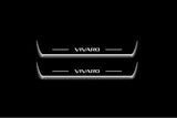 Opel Vivaro III K0 2019+ Stainless Steel LED Door Sills – Vivaro Logo