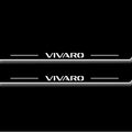Opel Vivaro II 2014-2019 LED Door Sills Illuminated Scuff Vivaro Logo Stainless Steel Entry Guards