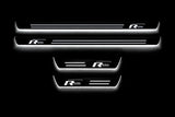 Complete Tiguan 5N Front and Rear set: edge-offset twin-line R-Line design, white light