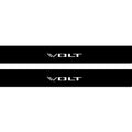 Chevrolet Volt II 2016-2019 Illuminated Matte Sill Plates with logo Volt Chevrolet Led Door Sills PRO opdesign
