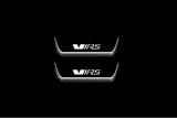 Skoda Octavia (A7) III 2013+ Stainless Steel LED Door Sills – VRS Logo
