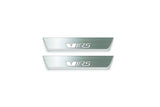 Skoda Octavia (A5) II 2004+ Stainless Steel LED Door Sills – VRS Logo