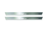 Skoda Octavia (A5) II 2004+ Stainless Steel LED Door Sills – VRS Logo