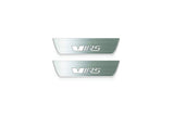 Skoda Octavia (A7) III 2013+ Stainless Steel LED Door Sills – VRS Logo