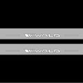 Mercedes C W205 2014-2021 LED Door Sills Illuminated Scuff Wald Logo Stainless Steel Entry Guards Door Sills opdesign