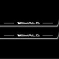 Mercedes-Benz G-Class W464 Stainless Steel LED Door Sills – Wald Logo