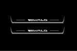Mercedes-Benz G-Class W464 Stainless Steel LED Door Sills – Wald Logo