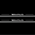 Mercedes-Benz S-Class W222 Stainless Steel LED Door Sills – Wald Logo