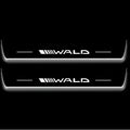 Mercedes-Benz E W213 2016+ Stainless Steel LED Door Sills – Wald Logo