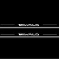 Mercedes-Benz CLS (C218) II Stainless Steel LED Door Sills – Wald Logo