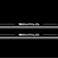 Mercedes-Benz E W212 2009+ Stainless Steel LED Door Sills – Wald Logo