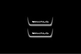 Mercedes-Benz G-Class W464 Stainless Steel LED Door Sills – Wald Logo