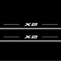 BMW X2 F39 2018+ LED Door Sills Illuminated Scuff X2 Logo Stainless Steel Entry Guards Door Sills Decoin