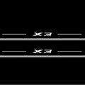 BMW X3 G01 2017-2024 LED Door Sills Illuminated Scuff X3 Logo Stainless Steel Entry Guards Door Sills Decoin
