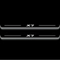 BMW X7 (G07) 2018+ LED Door Sills Illuminated Scuff X7 Logo Stainless Steel Entry Guards