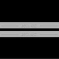 Illuminated LED Door Sill Tread Plates Volvo XC40 2017+ With XC40 Logo Volvo Led Door Sills opdesign