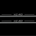 Volvo XC40 2017+ Stainless Steel LED Door Sills – XC40 Logo