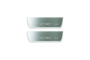 Volvo XC90 II 2015+ Stainless Steel LED Door Sills – XC90 Logo