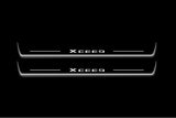 Kia XCeed 2019+ Stainless Steel LED Door Sills – XCeed Logo