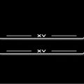 Subaru XV II 2017-2022 LED Door Sills Illuminated Scuff XV Logo Stainless Steel Entry Guards