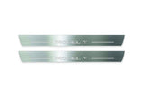 Tesla Model Y 2020+ Stainless Steel LED Door Sills – Model Y Logo