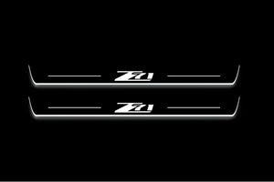 Chevrolet Colorado II GMT 31XX 2015-2023 Stainless Steel LED Door Sills – Z71 Logo