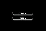 Chevrolet Colorado II GMT 31XX 2015-2023 Stainless Steel LED Door Sills – Z71 Logo