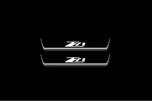 Chevrolet Colorado II GMT 31XX 2015-2023 Stainless Steel LED Door Sills – Z71 Logo