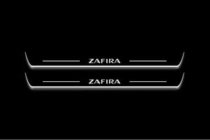 Opel Zafira B 2005-2011 LED Door Sills Illuminated Scuff Zafira Logo Stainless Steel Entry Guards