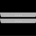 Illuminated LED Door Sill Tread Plates Vauxhall Zafira Tourer C 2011-2019 With Zafira Logo Vauxhall Led Door Sills opdesign