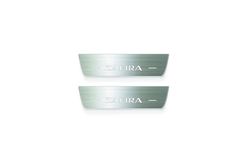 Vauxhall Zafira Tourer C Stainless Steel LED Door Sills – Zafira Logo