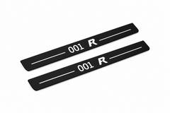 Zeekr 001 FR Matte PRO LED door sills with 001 FR design
