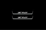 Chevrolet Colorado II GMT 31XX 2015-2023 Stainless Steel LED Door Sills – ZR2 Logo