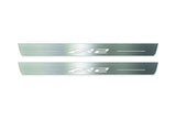 Chevrolet Colorado II GMT 31XX 2015-2023 Stainless Steel LED Door Sills – ZR2 Logo